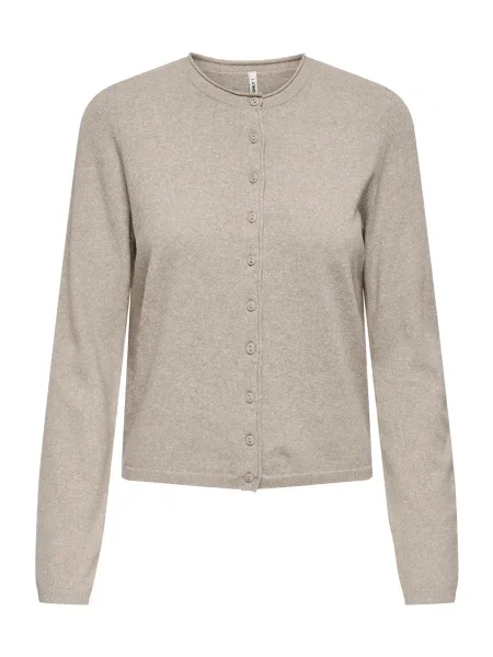 ONLY Geacă tricotată ONLLOYAL amestecat bej