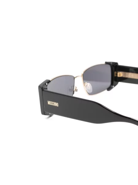 Ochelari de soare dreptunghiulari Moschino Eyewear negru