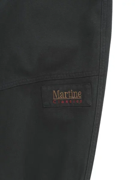 Aplikált farmerek Martine Rose fekete