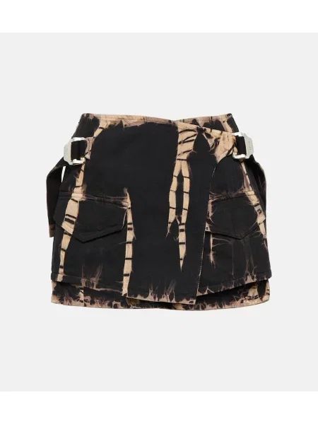 Spódnica jeansowa Dion Lee kopertowa