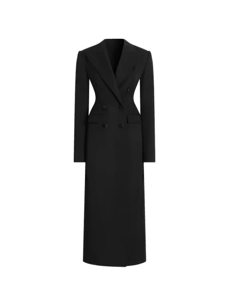 Palton Dolce & Gabbana de lână negru