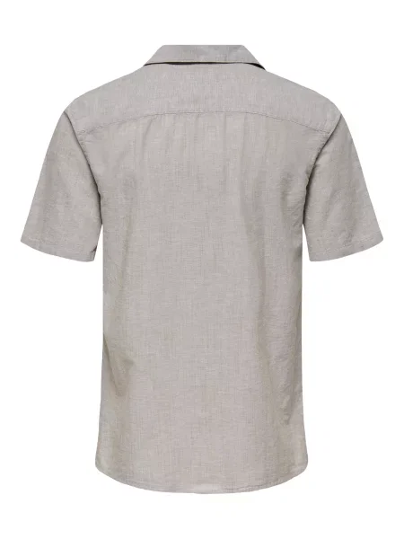 Only & Sons Cămașă Cantley / gri deschis bej