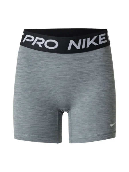 NIKE Sportske hlače NP tamo siva / crna bijela