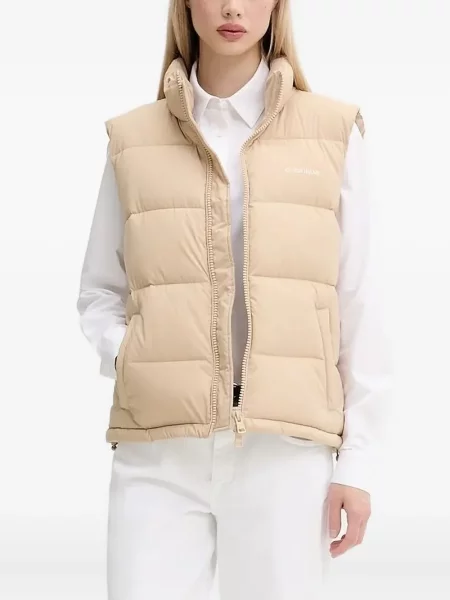 Cămașă Karl Lagerfeld Jeans cu broderie alb