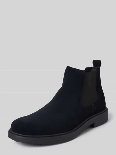Buty chelsea z pętelką model ‘MASSIMIANO’ Geox granatowe