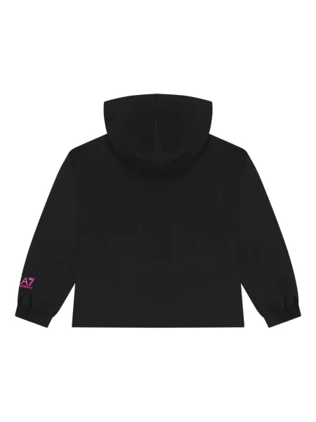Bluza z kapturem dziecięca Emporio Armani czarna