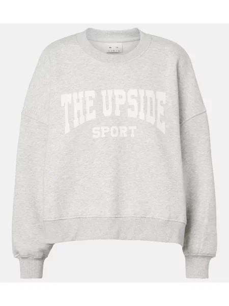 Hanorac The Upside din jerseu gri