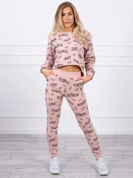 Trening Kesi cu inscripții roz