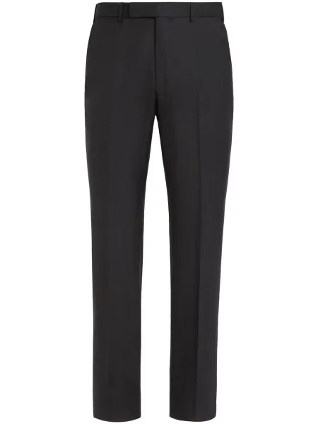Pantaloni Zegna de lână negru