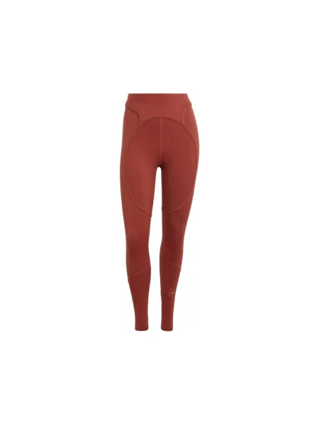 Adidas by Stella McCartney legginsy treningowe czerwone