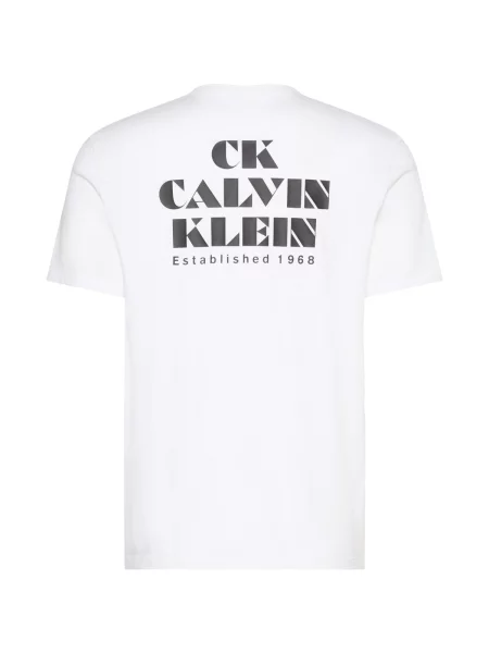 Calvin Klein Jeans Póló Resort Graphic fehér