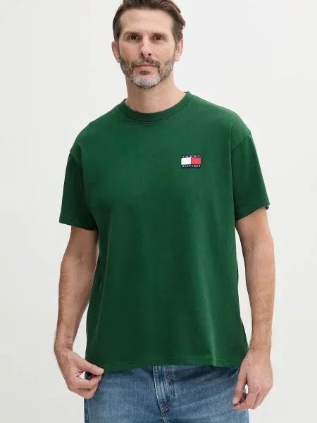 Tričko Tommy Hilfiger SAILING s potiskem zelená