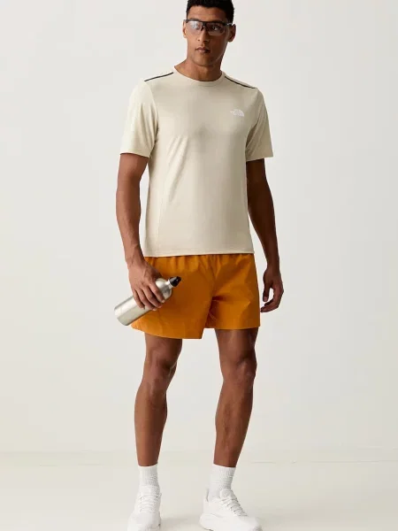 The North Face športové šortky pánske PATHFINDER PULL ON oranžová