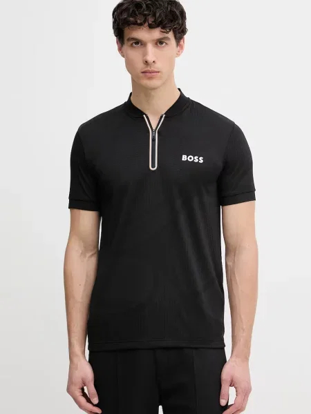 Поло Boss Green зеленое