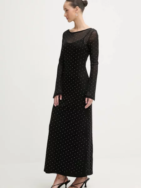 Сукня Never Fully Dressed maxi пряма чорний