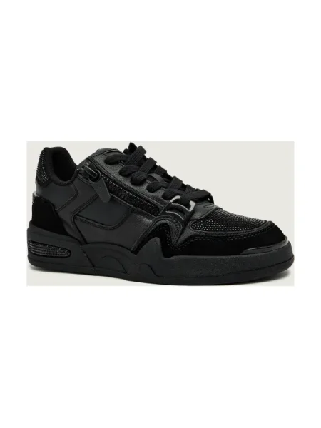 Giuseppe Zanotti Teniși din piele TOMAIA negru