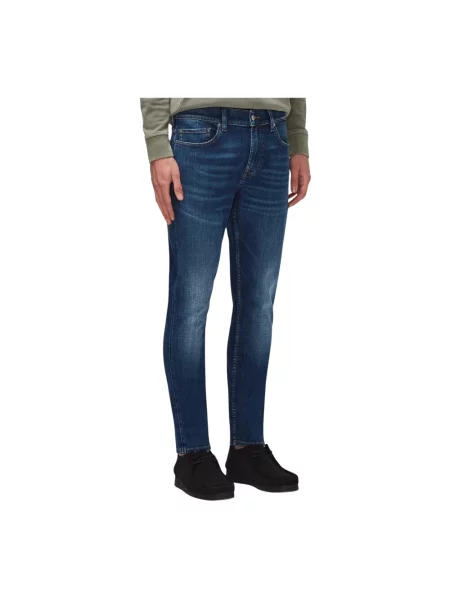 Jeansy 7 For All Mankind niebieskie