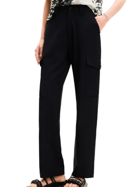 Pantaloni Desigual negru