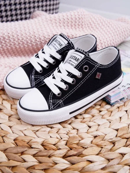 Gyerek félcipő Big Star Shoes fekete