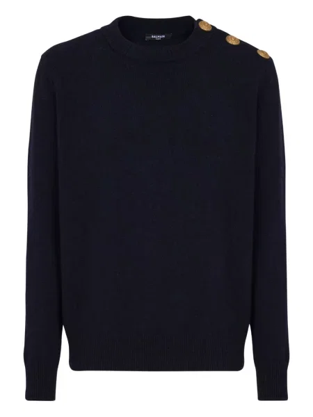 Pulover Balmain tricotate albastru
