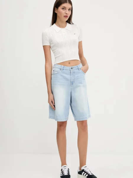 Tommy Jeans Pulover bela