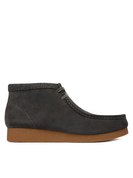 Kotníková obuv Clarks šedé