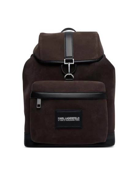 Karl Lagerfeld Rucsac Traveller ciocolatiu maro