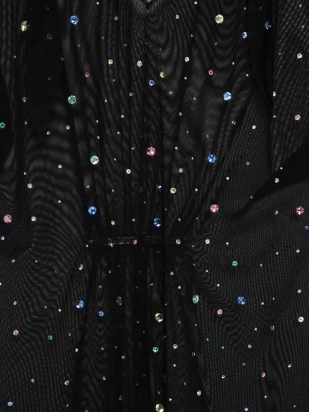 Kryształ górski bluzka Pin-up Stars z kapturem czarna