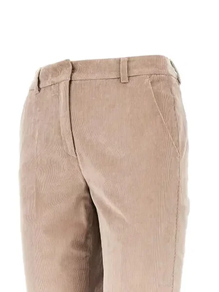 Decupat pantaloni Weekend Max Mara de catifea