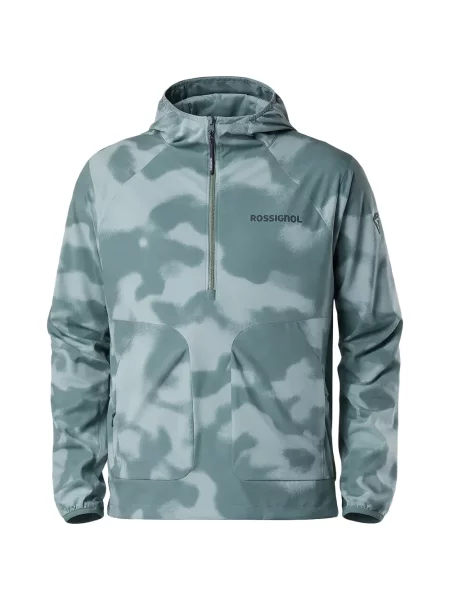 Geacă Rossignol cu glugă stretch albastru