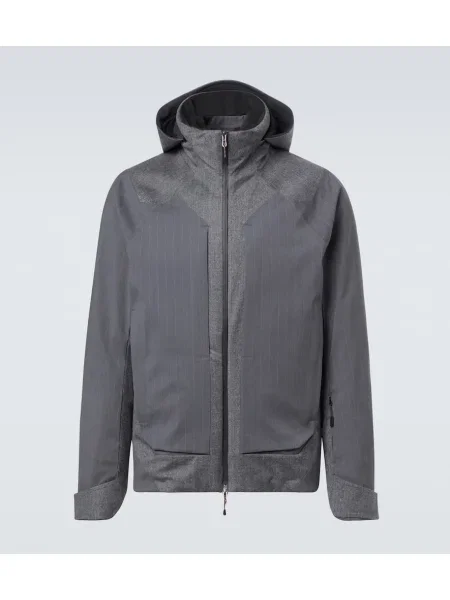 Пухено яке Sease на райета сиво