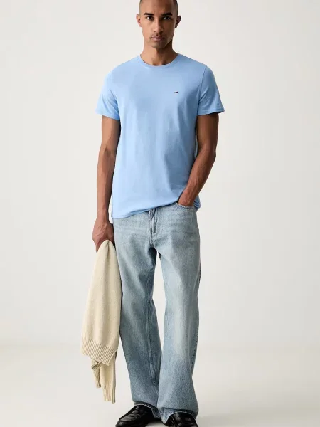 Tommy Jeans tričko modré