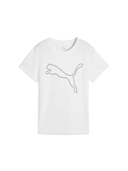 Футболка PUMA Tad Essential W Cf Logo Tee комбінований верх білий