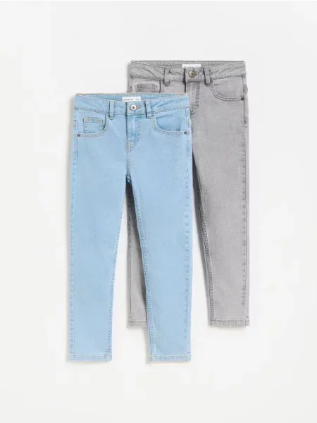 Reserved Джинси slim 2 шт. синій