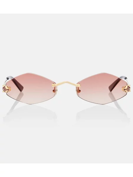 Sončna očala Cartier Eyewear Collection zlata
