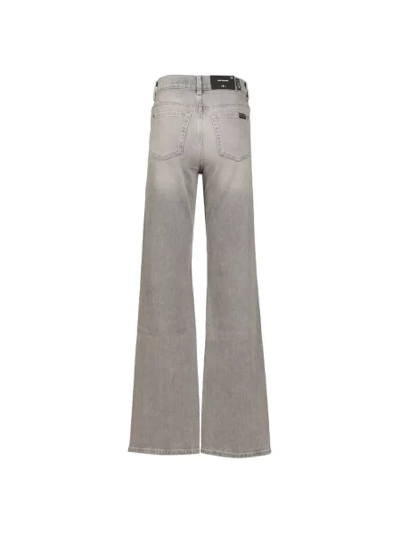 Jeansy 7 For All Mankind szare