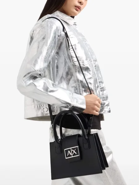 Чанта Armani Exchange черно