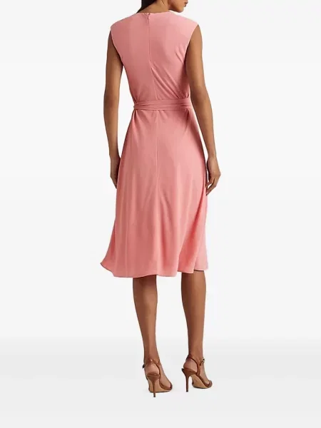Rochie Lauren Ralph Lauren fără mâneci roz