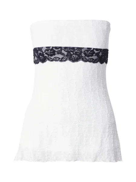 Millane Top negru alb