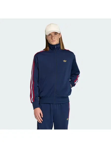 Adidas Originals bluza rozpinana Firebird granatowa