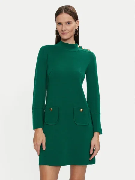 Luisa Spagnoli Rochie tricotată Melodiosa verde