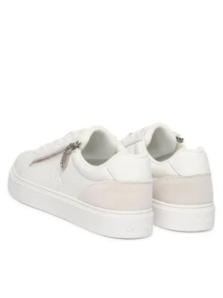 Sportcipők Calvin Klein Classic Cup Laceup Zip Lth fehér