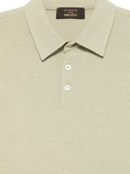 Tricou polo Slowear verde