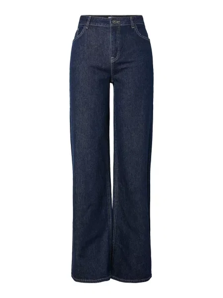 PIECES Jeans PCSilke închis albastru