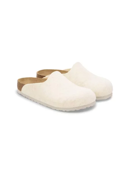 Klapki mules Birkenstock beżowe