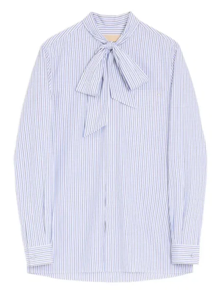 Pruhovaná košile Valentino Garavani bílá