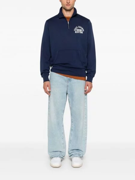 Kūginis siuvinėta klasikiniai polo marškinėliai Polo Ralph Lauren ruda