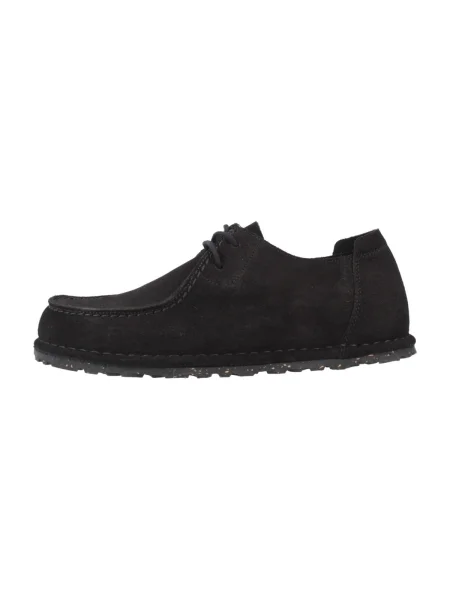 Cipő BIRKENSTOCK Utti Lace Suede Leather Narrow black Utti Lace Suede Leather Narrow fekete