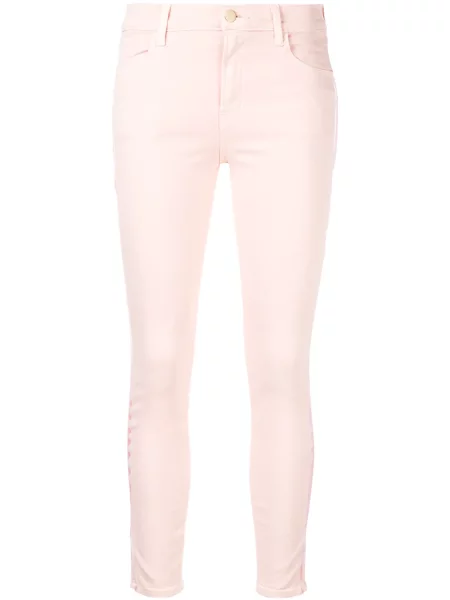 Skinny fit džínsy J Brand ružová