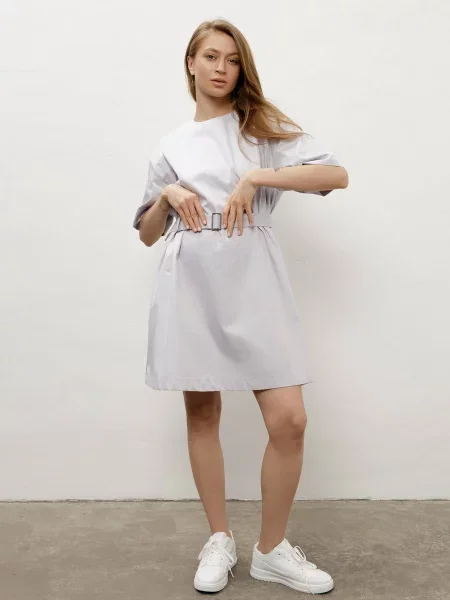 HARVEST Rory Сукня міні Світло-сірий сіра